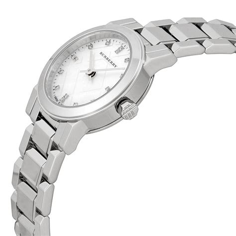 women's burberry watch diamonds motherpear|mother of pear diamond set stainless steel ladies watch bu9224.